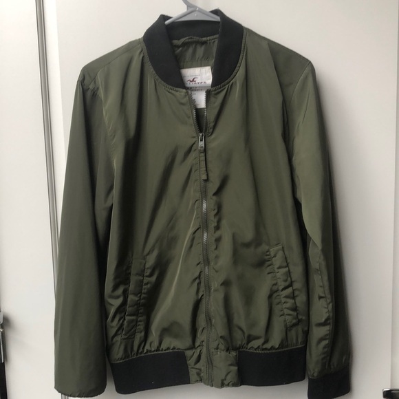 Army green men’s bomber jacket - Picture 1 of 3